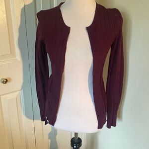Vintage Victoria’s Secret Plum Cardigan